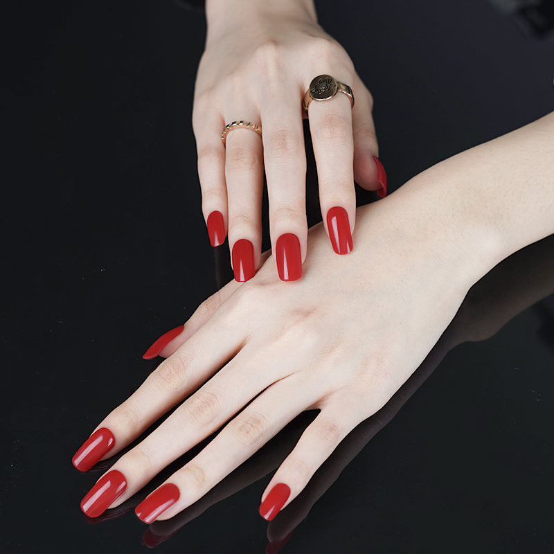 Burgundy Elegance - GEL Nail Wraps