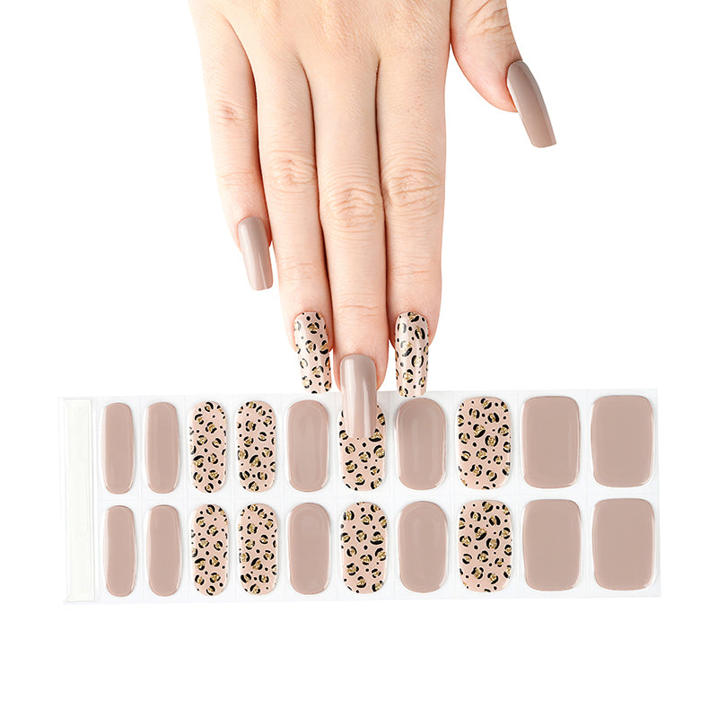 Wild Mocha - GEL Nail Wraps