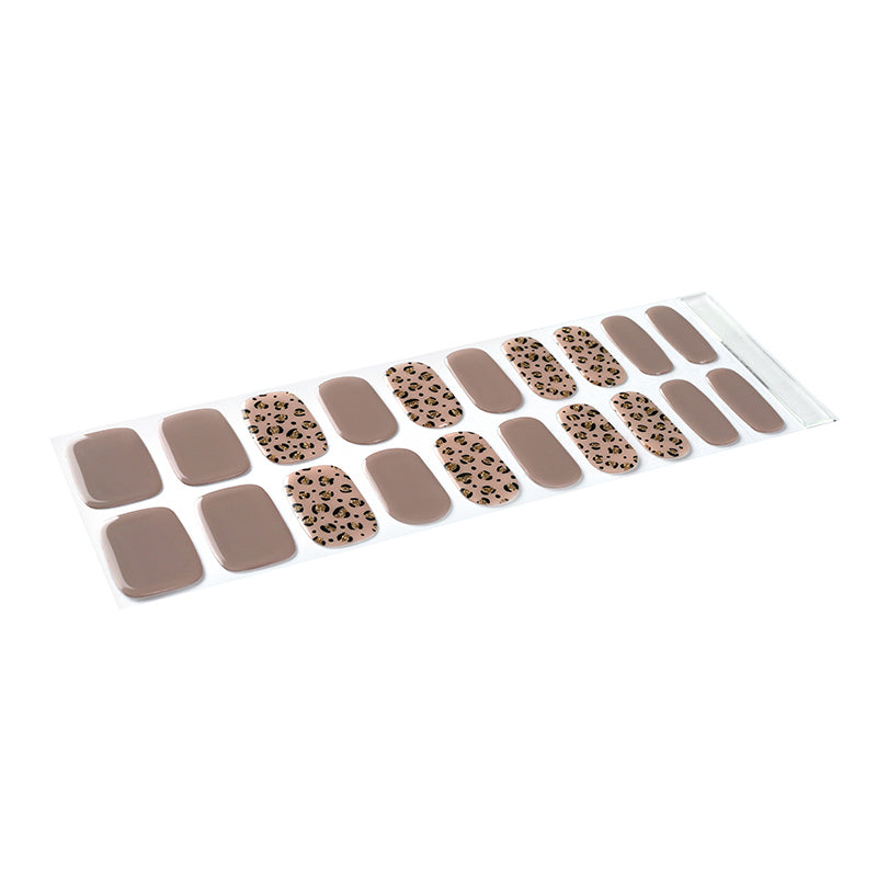 Wild Mocha - GEL Nail Wraps