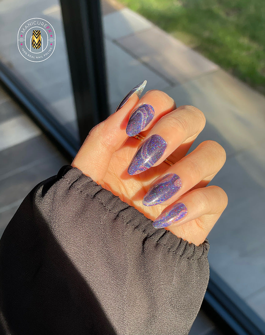 Shimmering Spill - Nail Wraps (Standard)