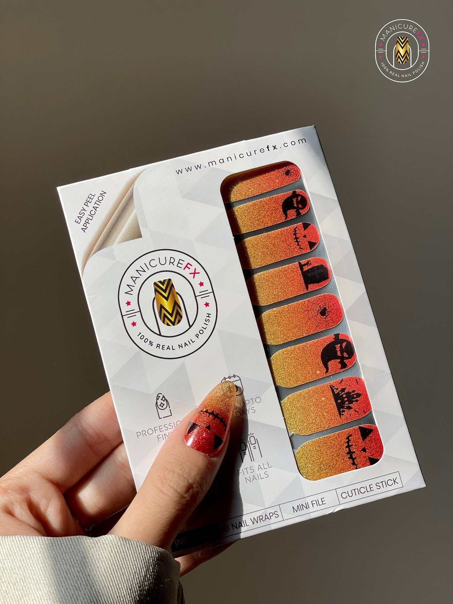 Glitter Halloween - Nail Wraps (Standard)