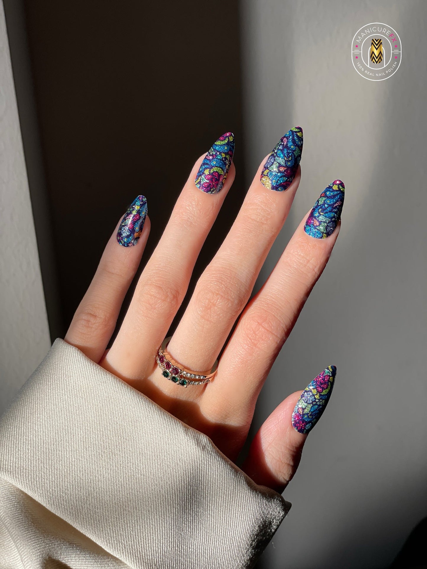 Shimmering Gems - Nail Wraps (Standard)