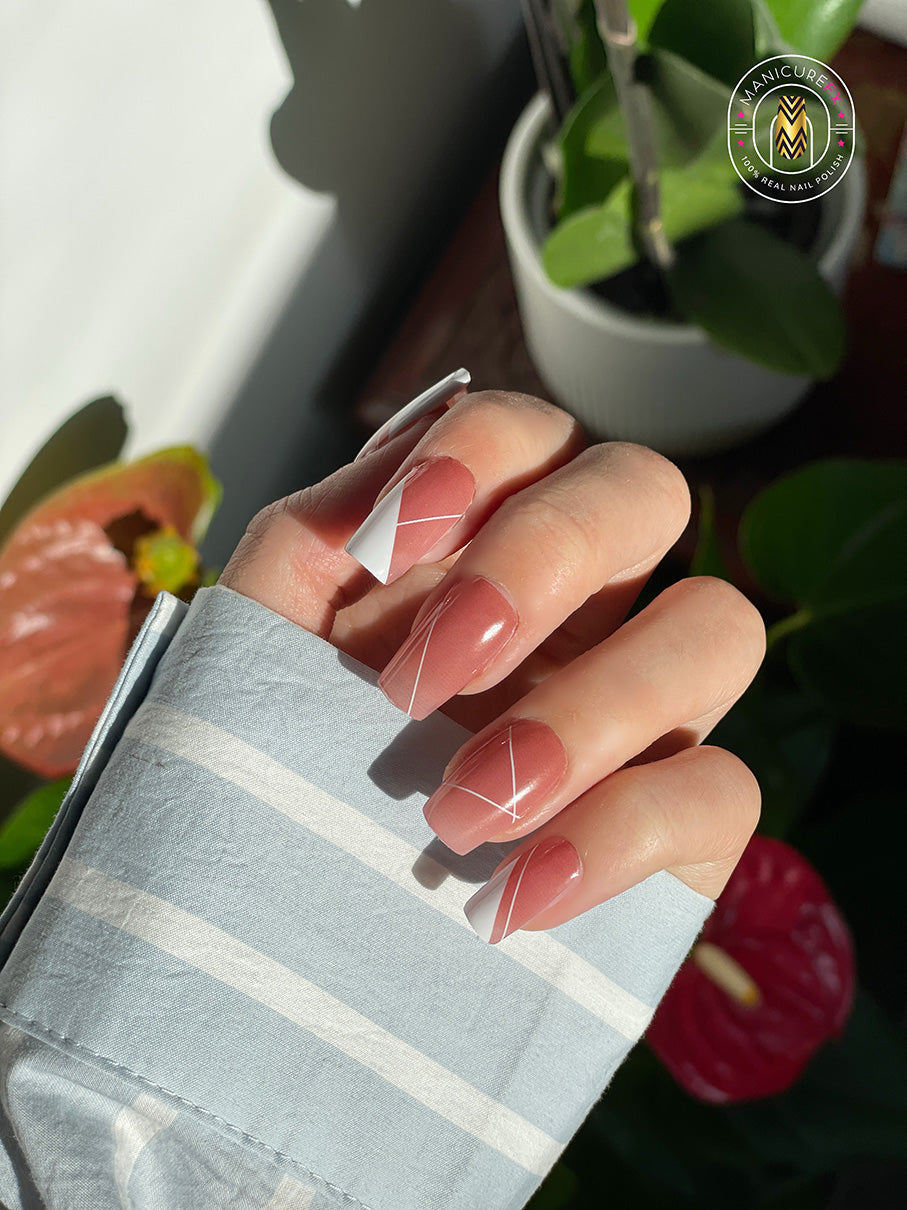 Peach Prism - Nail Wraps (Standard)