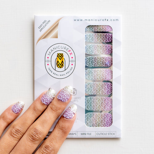 Fishbone Fractal - Nail Wraps (Standard)