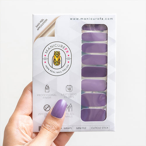 Lavender Lace - Nail Wraps (Standard)