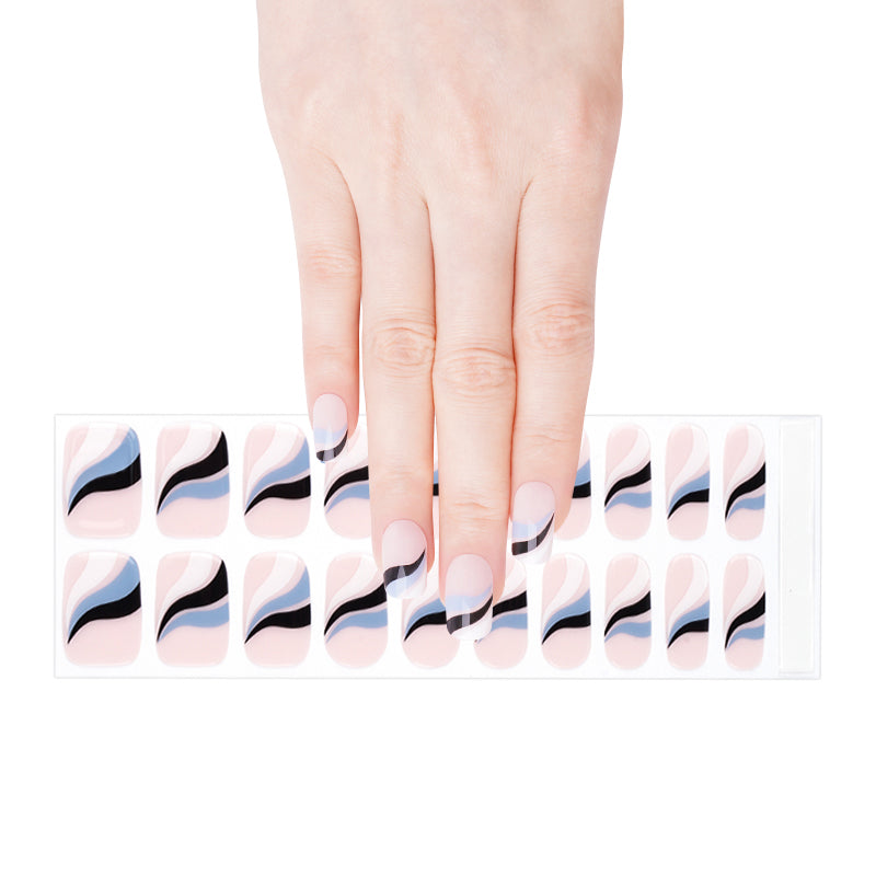 Watercolor Whirl - GEL Nail Wraps
