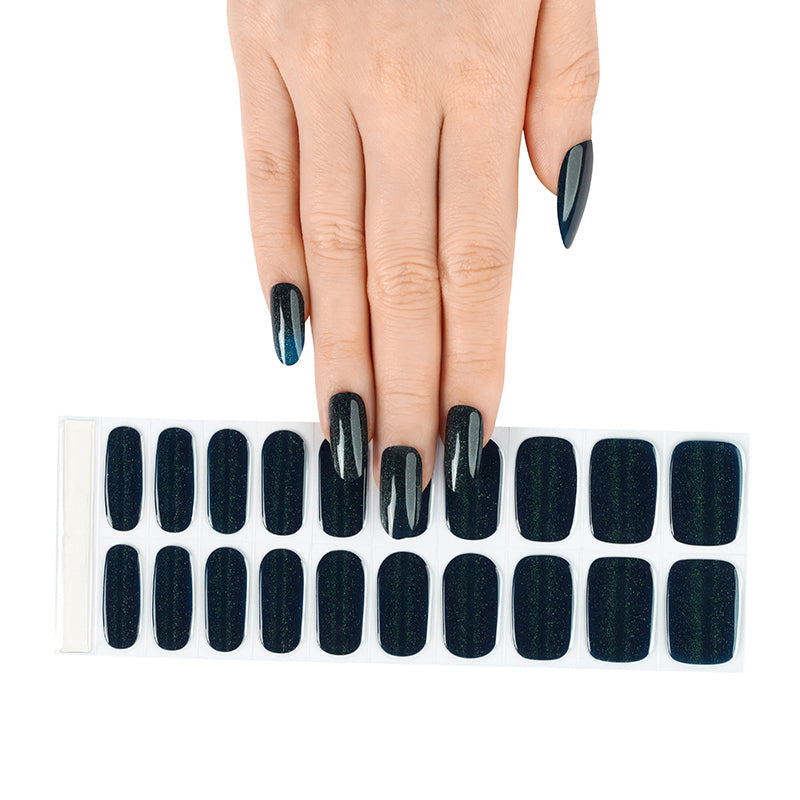 Whispering Sapphire - GEL Nail Wraps