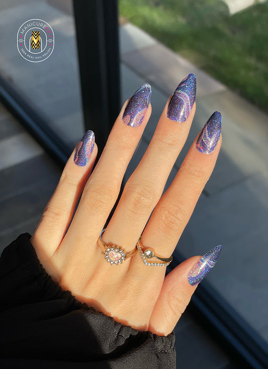 Shimmering Spill - Nail Wraps (Standard)