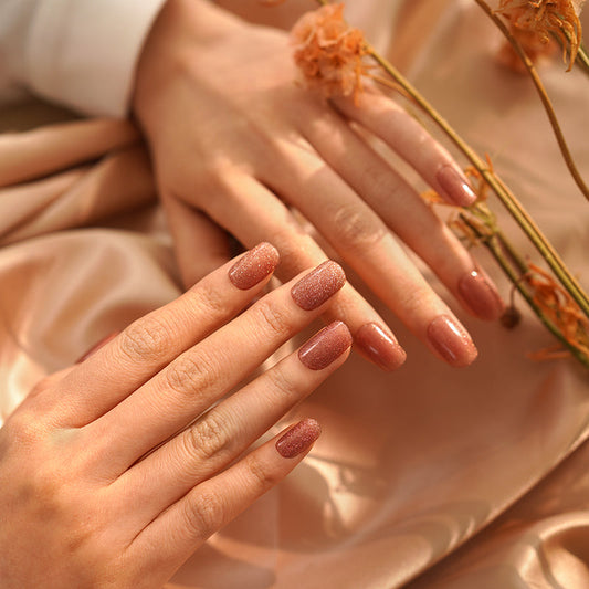 Sun Kissed Caramel - GEL Nail Wraps