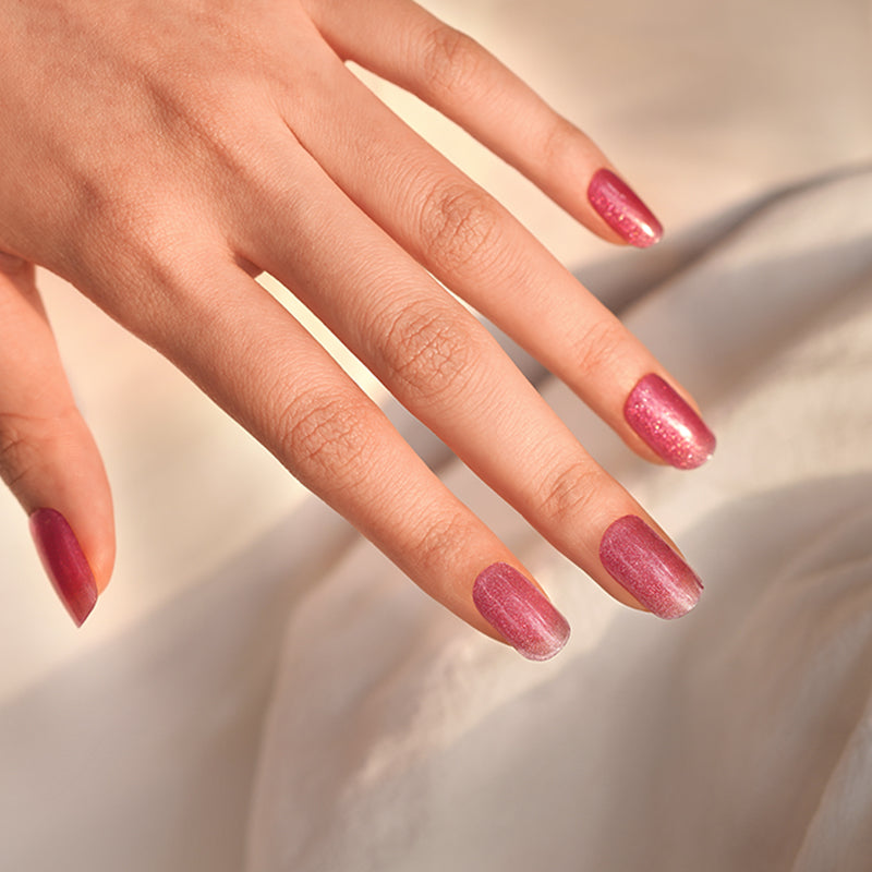 Sparkling Rose - GEL Nail Wraps