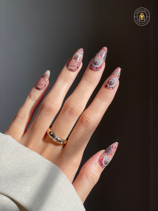 Feline Flora - Nail Wraps (Standard)