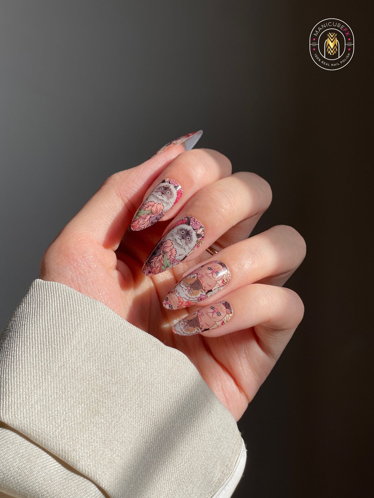 Feline Flora - Nail Wraps (Standard)