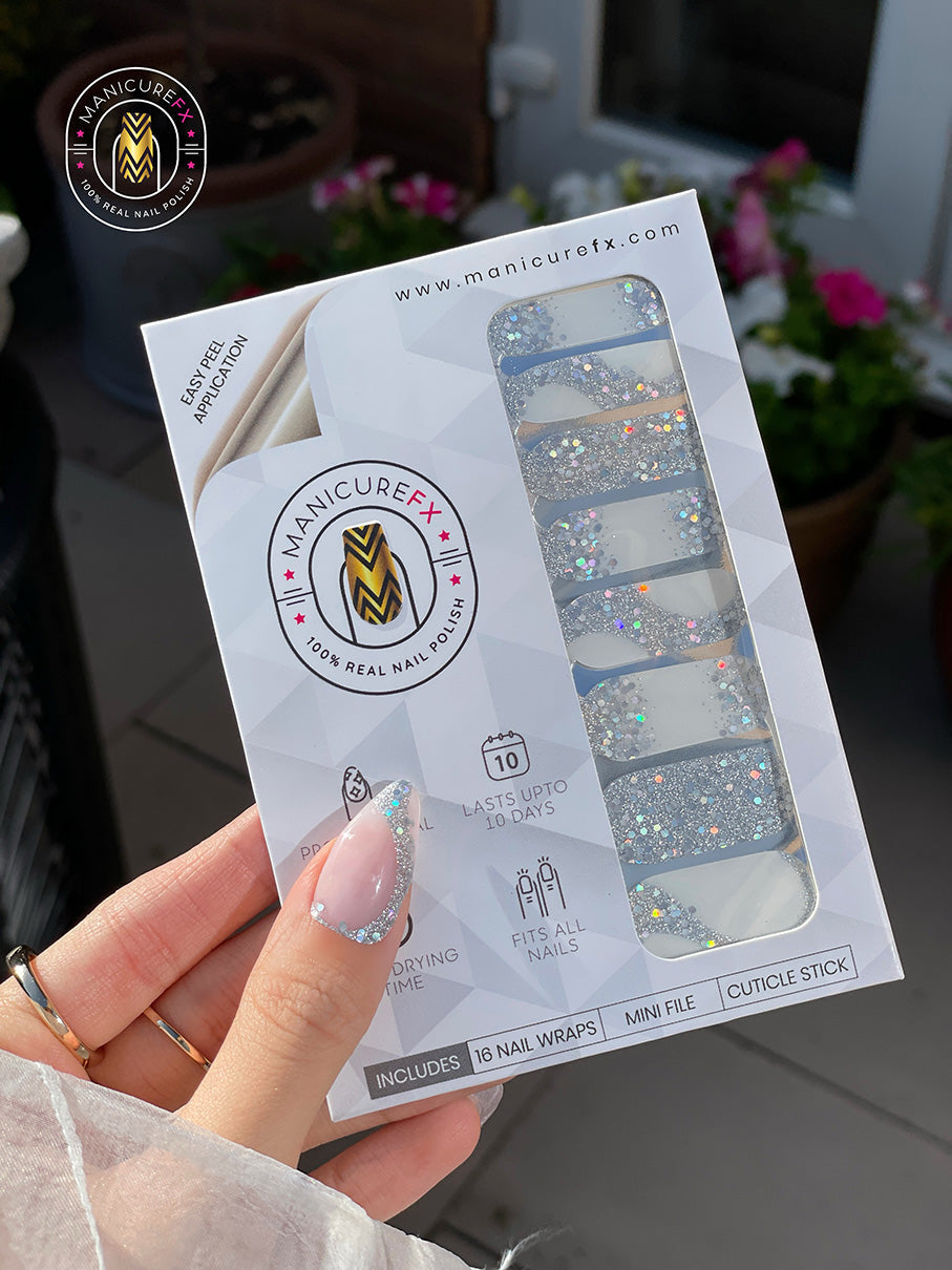 Diamond Spirals - Nail Wraps (Standard)