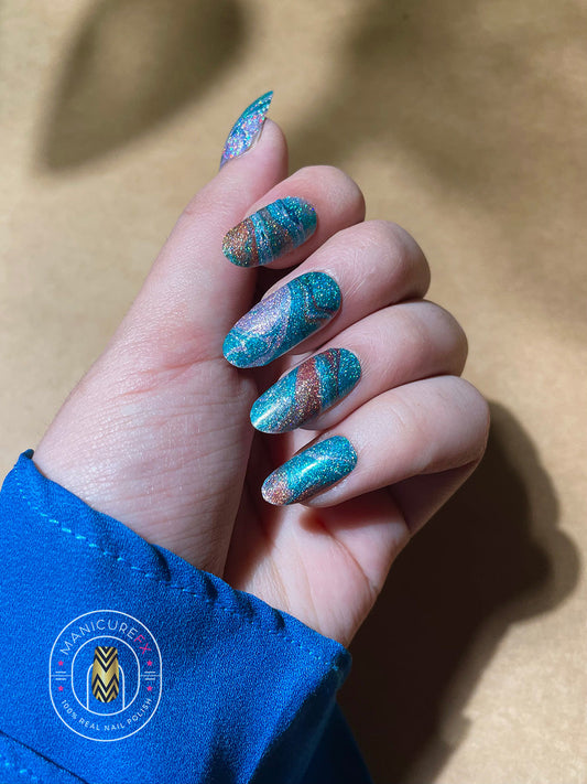 Emerald Elixir Nails - Nail Wraps (Standard)