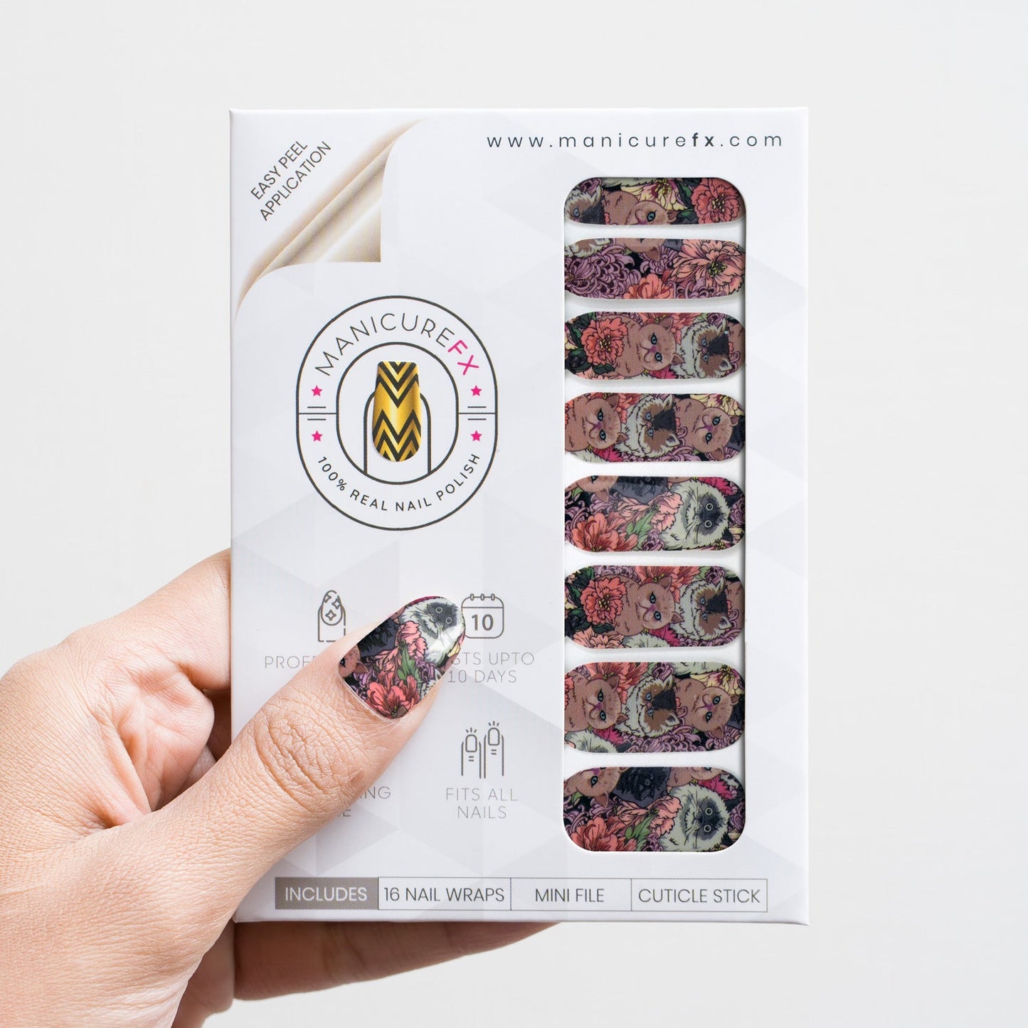 Feline Flora - Nail Wraps (Standard)