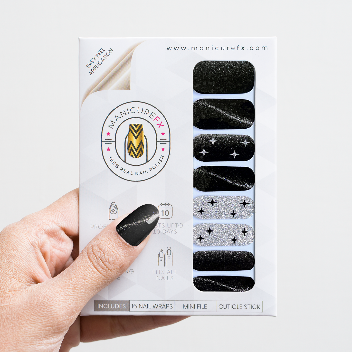Starlit Shimmer - Nail Wraps (Standard)