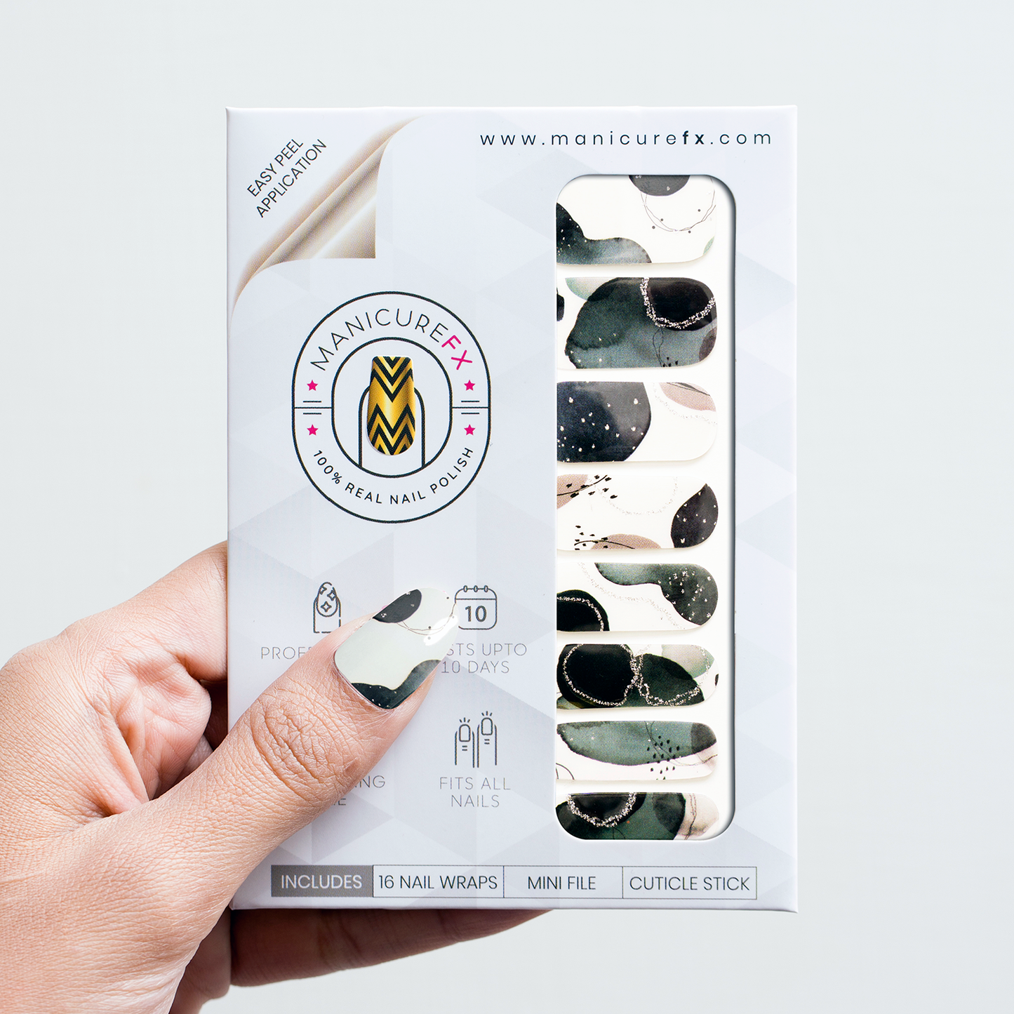 Tranquil Pastels - Nail Wraps (Standard)