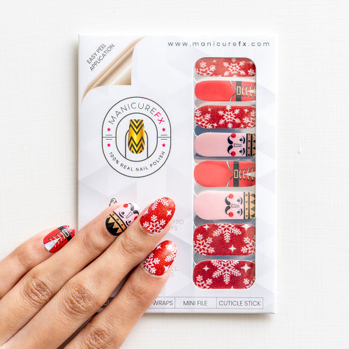 Frosted Noel - Nail Wraps (Standard)